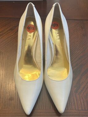 Lauren by Ralph Lauren Size 9.5 Cream Pumps 🆕